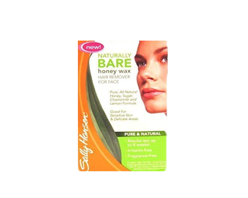 Sally Hansen Naturally Bare Honey Wax Hair Remover For Face