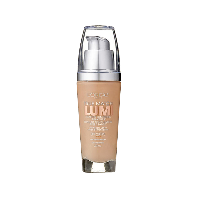 L’Oreal True Match Lumi Makeup SPF 20, ivory – 1 fl oz bottle