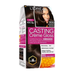 L’Oreal Paris Casting Creme Gloss, Darkest Brown 300, 87.5g+72ml