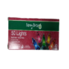 Merry Brite 50 Lights Multi Color Bulbs Wire Green 11 ft of lights