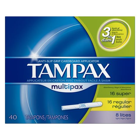 Tampax Regular Tampons Pack Of 3