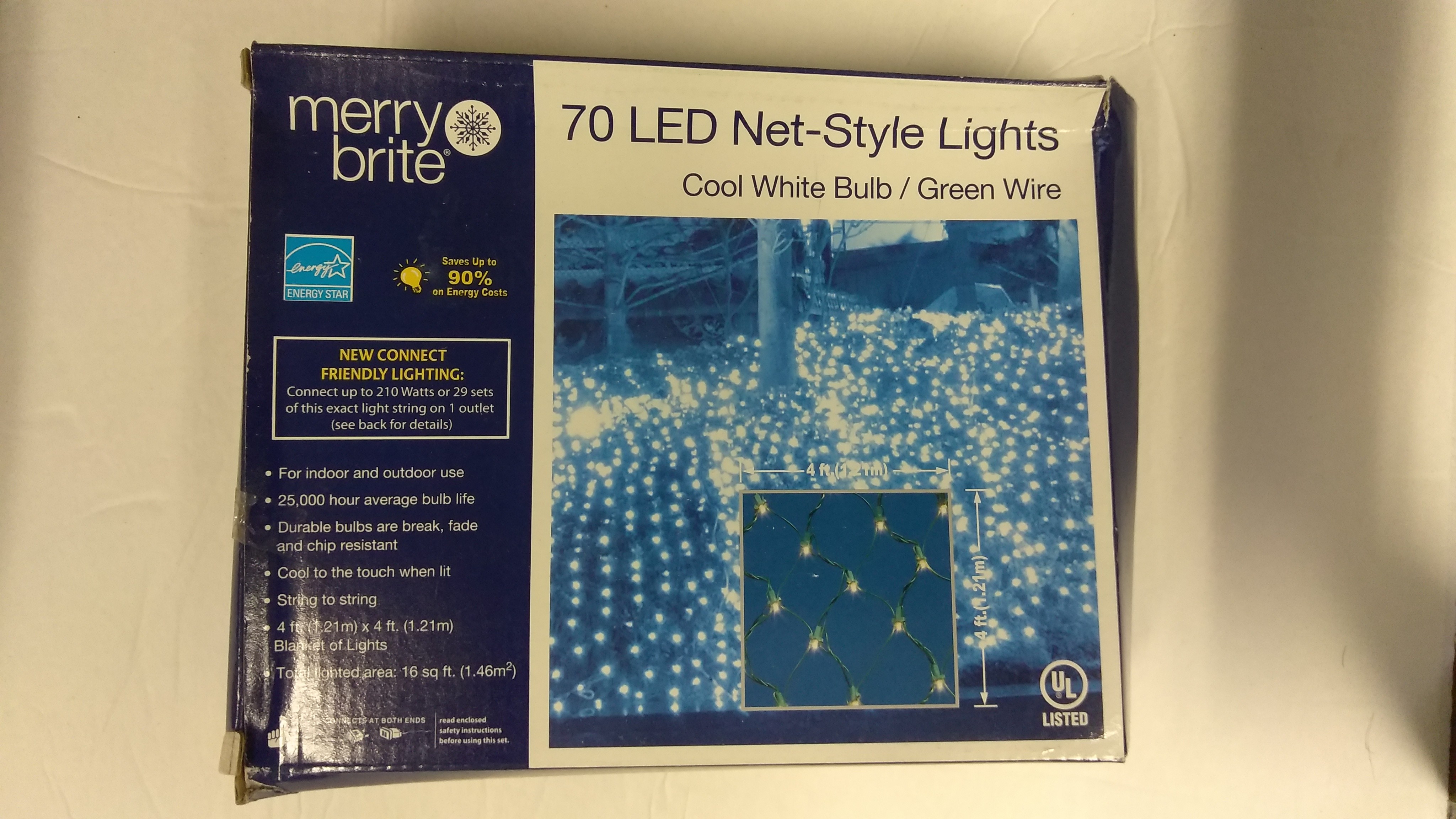Merry Brite 70 LED Net-Style lights