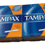 Tampax Cardboard Applicator, Super Plus Absorbency Tampons 20 Count (pack of 4)