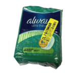 Always Ultra Thin, Size 2, Super Pads Without Wings, Unscented, 40 Count