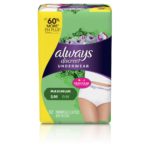 Always Discreet Bladder protection 32 S/M  underwear maximum absorption, absorbs leaks in seconds