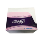 Always Thin Daily Liners, 20 Count, Unscented, Wrapped, Regular