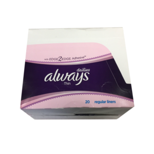 Always Thin Daily Liners, 20 Count