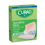 10 Sterile Sensitive Skin Non-Stick Pads