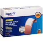 Strong Strips Bandages Triple Pad technology antibacterial 60 Bandages 1 in X 3 1/4
