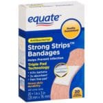 Strong Strips Bandages Triple Pad technology antibacterial 20