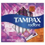 Tampax Radent our ultimate protection experience 32 super plus tampons
