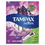 Tampax Radent our ultimate protection experience 16 regular tampons