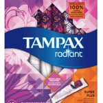 Tampax Radent 16 super plus tampons 100% Leak-free