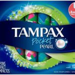 Tampax Pocket pearl Bult-in backup 36 super tampons