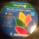 60 Led C9 Multi Colored Energy Star Lights Large Bulbs