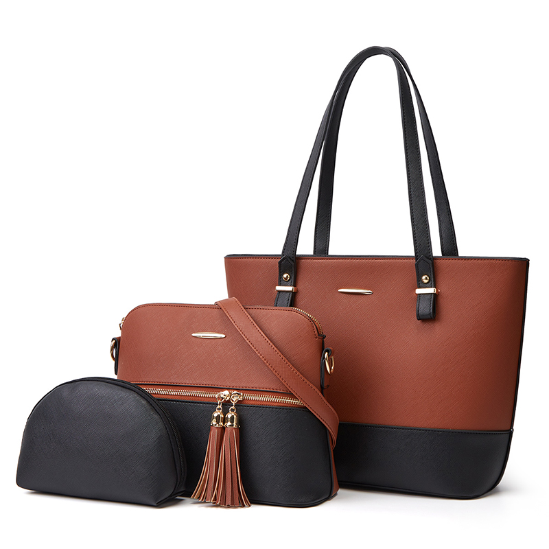 large black new fashion luxury woman shoulder ladies tote handbags women handbags for lady